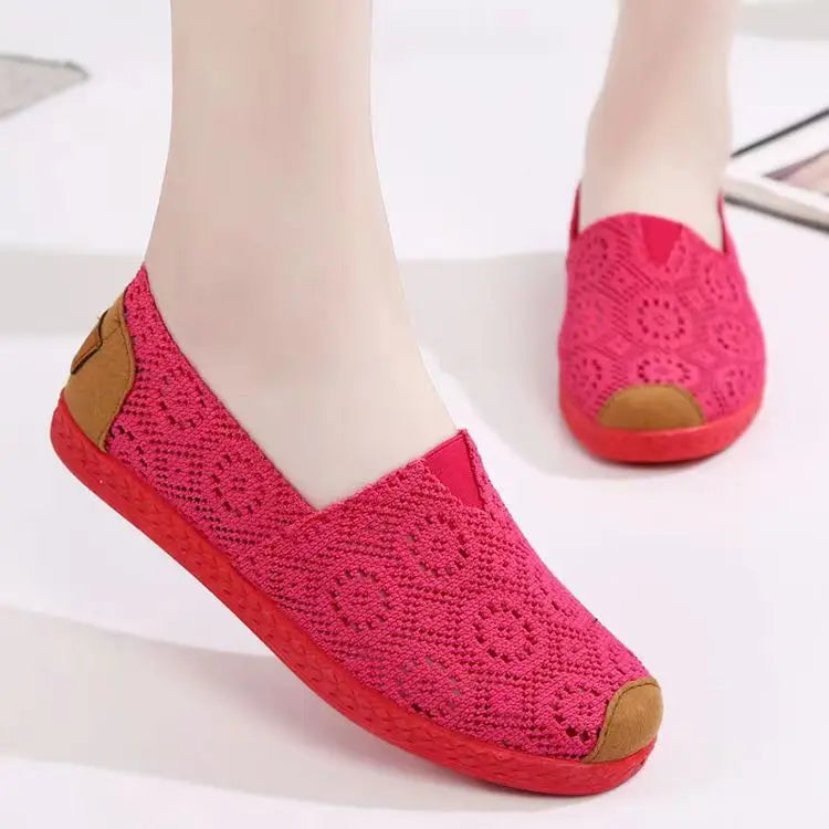 Factory Direct Spring Autumn Women's Canvas Shoes New Fashion Casual Comfortable Slip-On Lightweight Breathable Student Summe