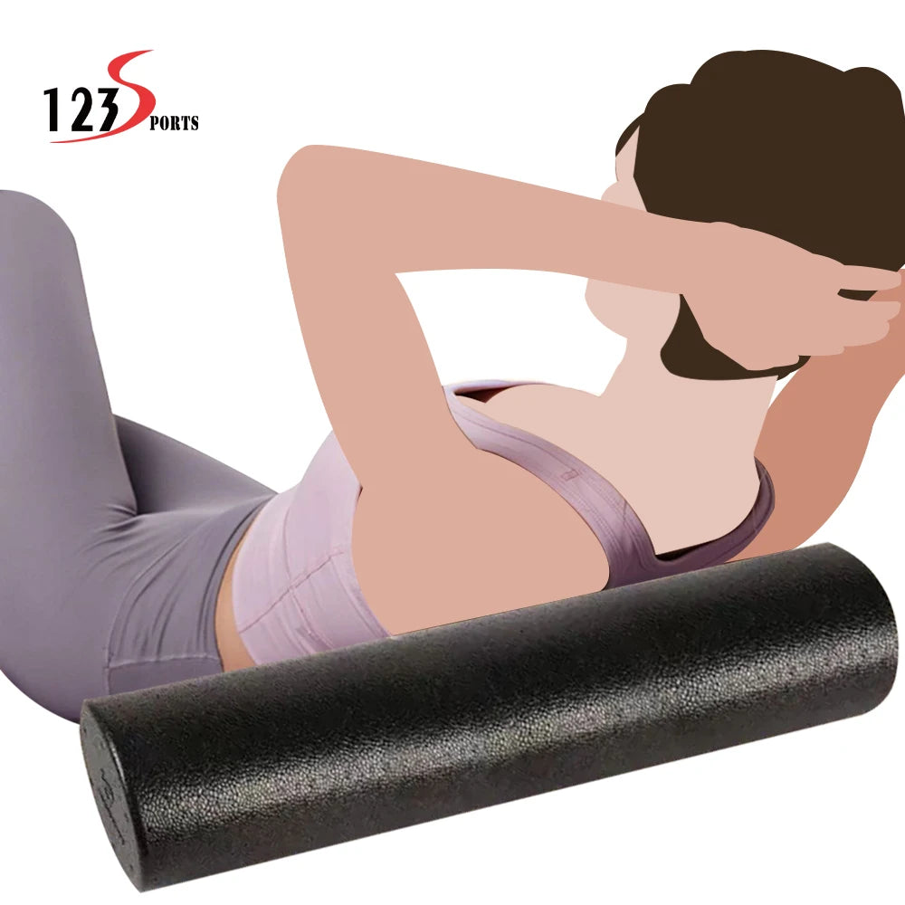 Eco-Friendly Lightweight Balance Training Solid Epp Foam Roller for Muscle Relax