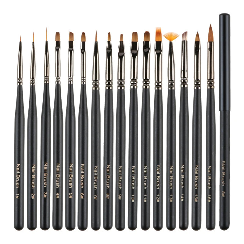 Wholesale Nail Art Manicure Tool Extension Gel Brush Professional UV Design Pen Painting Tools