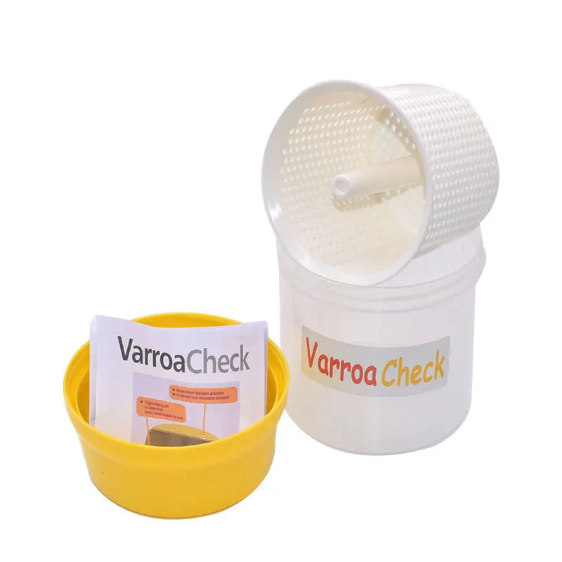 New Condition Plastic Varroa Mite Test Jar for Easy Check and Treatment of Varroa Mites