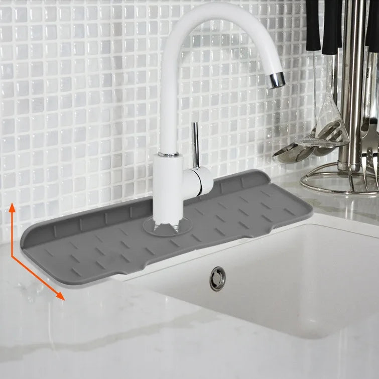 OEM Sink Splash Guard for Kitchen Bathroom Faucet Water Catcher Tray Accessories Pad Sink Protectors Modern Food Grade Silico