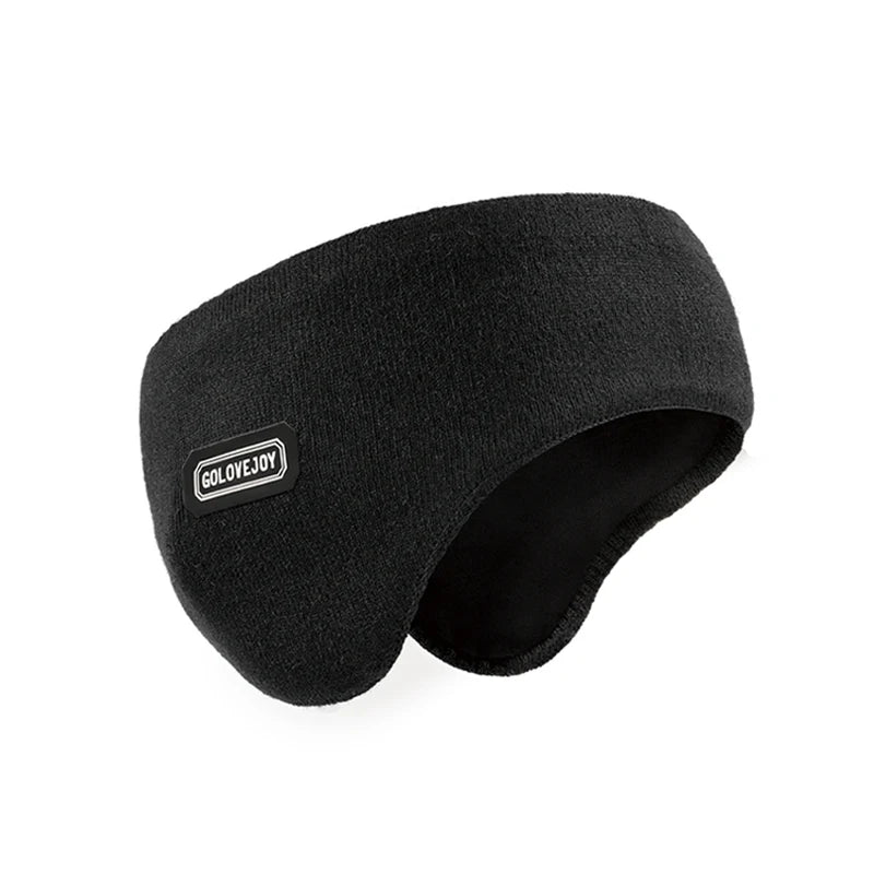 Golovejoy DEZ37 Unisex Winter Ear Warmer Balaclava Sports Hairband Windproof Dustproof Fleece for Motorcycle Cycling Running