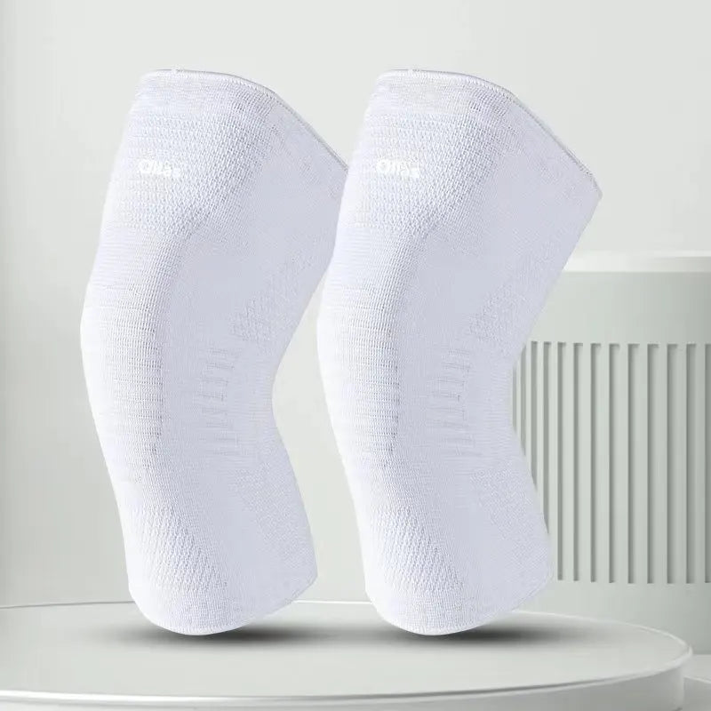 Hx044 OLLAS 3D Nylon Spandex Elastic Knit Compression Elbow Knee Brace Support
