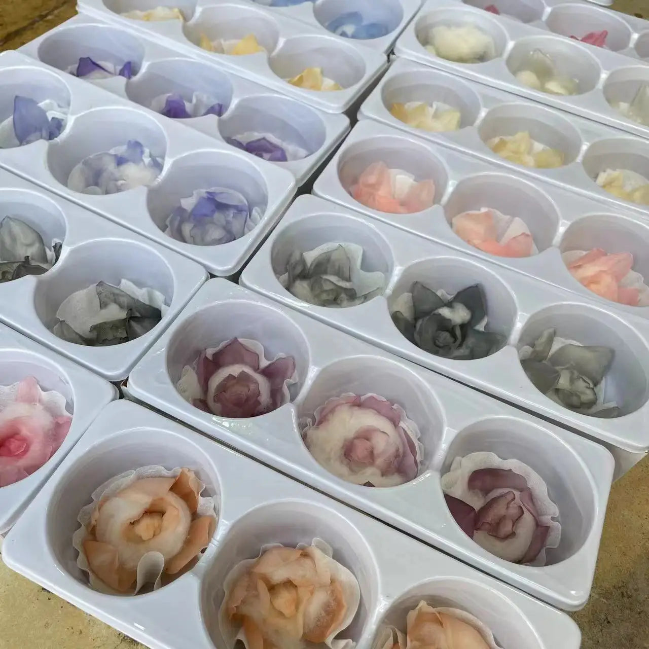 6-7cm Preserved Orchid Head-New Product 100% Natural DIY Gift for Mother's Day & Valentine's Day