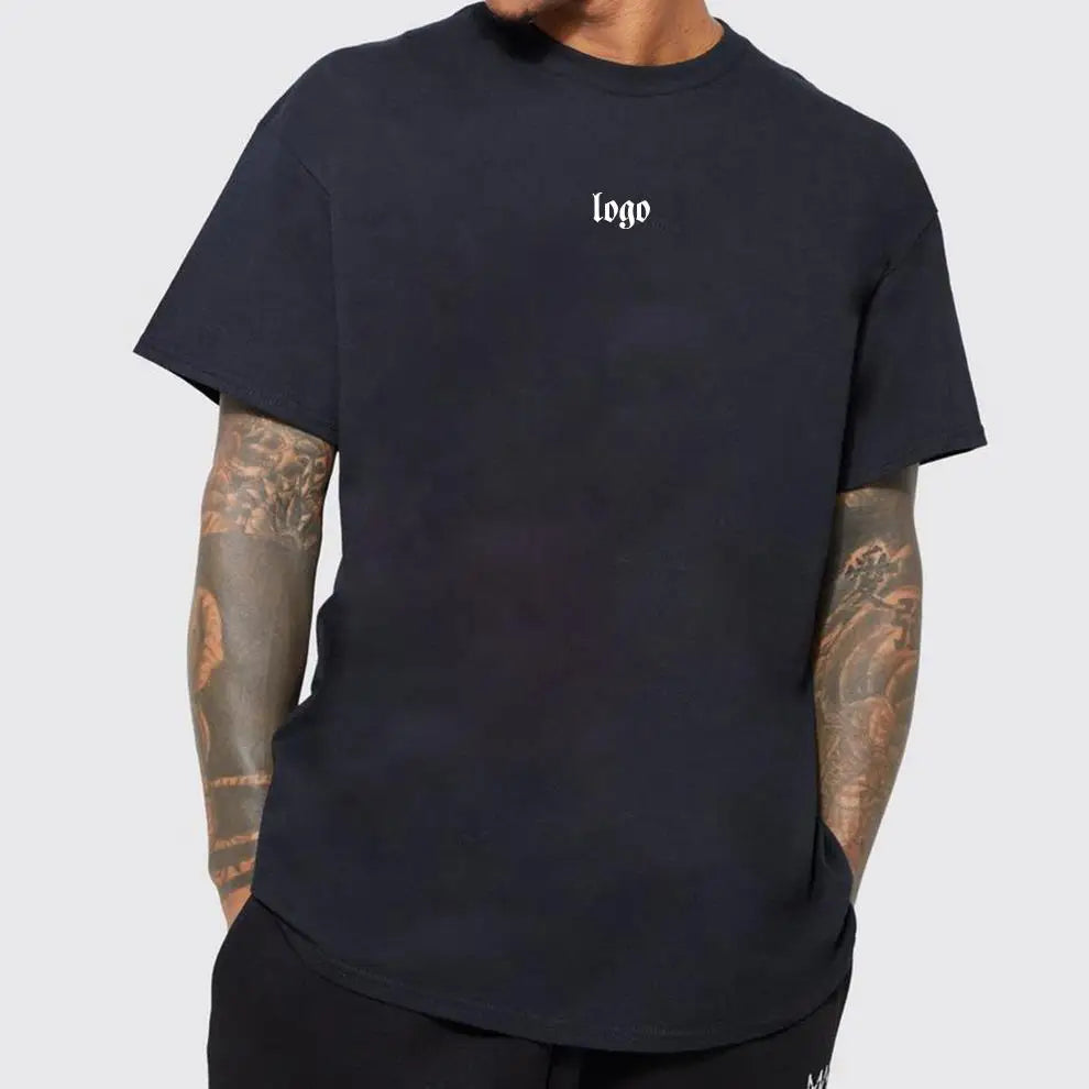 180g 7900 Mens Blank Gym Fitness T Shirts High Quality Custom 100% Cotton Quick Dry Plus Size Men's Tshirt