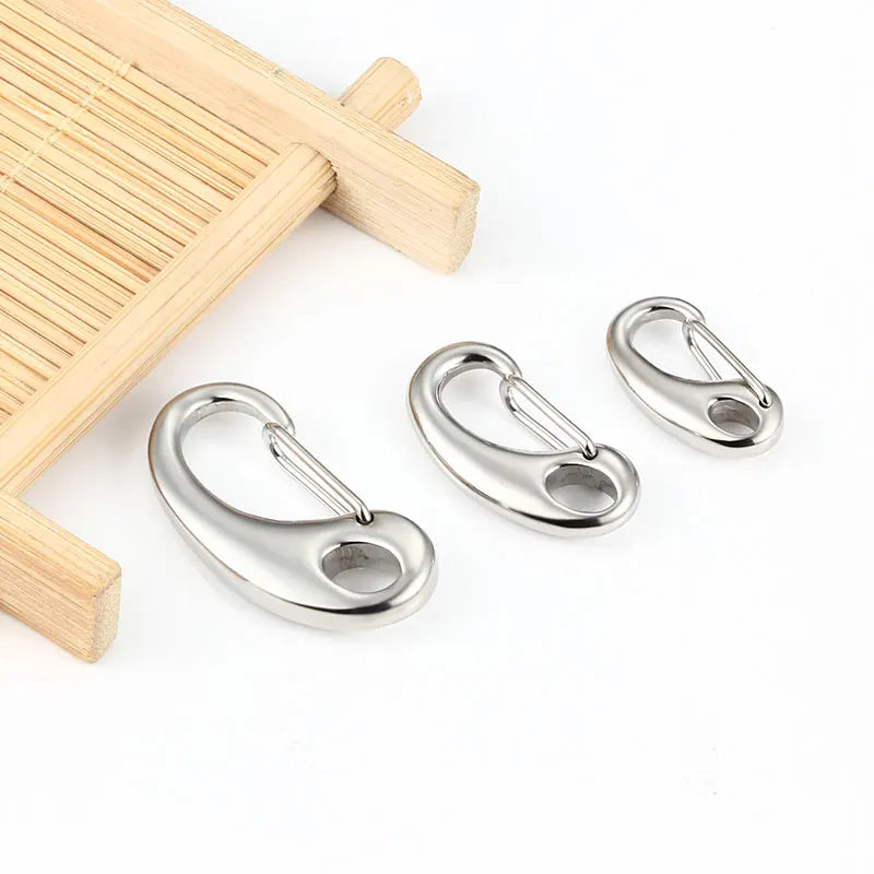 High Quality Shrimp Clasp for DIY Jewelry Necklace and Bracelets  Non Tarnish Waterproof Stainless Steel Clasps