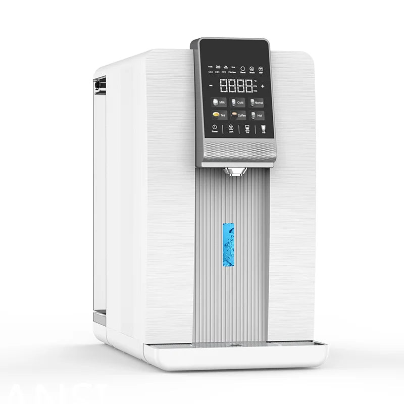 Factory Supply 3 in 1 Water Dispenser Pipeline and tank Water Purifier with Uv Filter System and Ice Maker