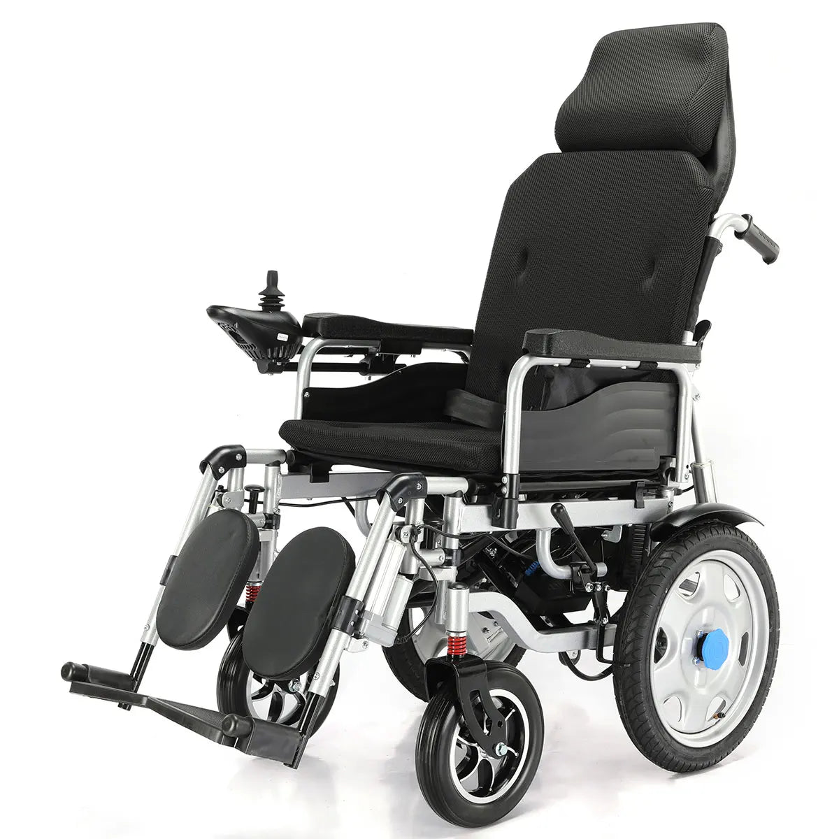 2026 Hot Selling Electric Portable Wheel Chair Foldable Reclining Electric Wheelchairs for the Elderly
