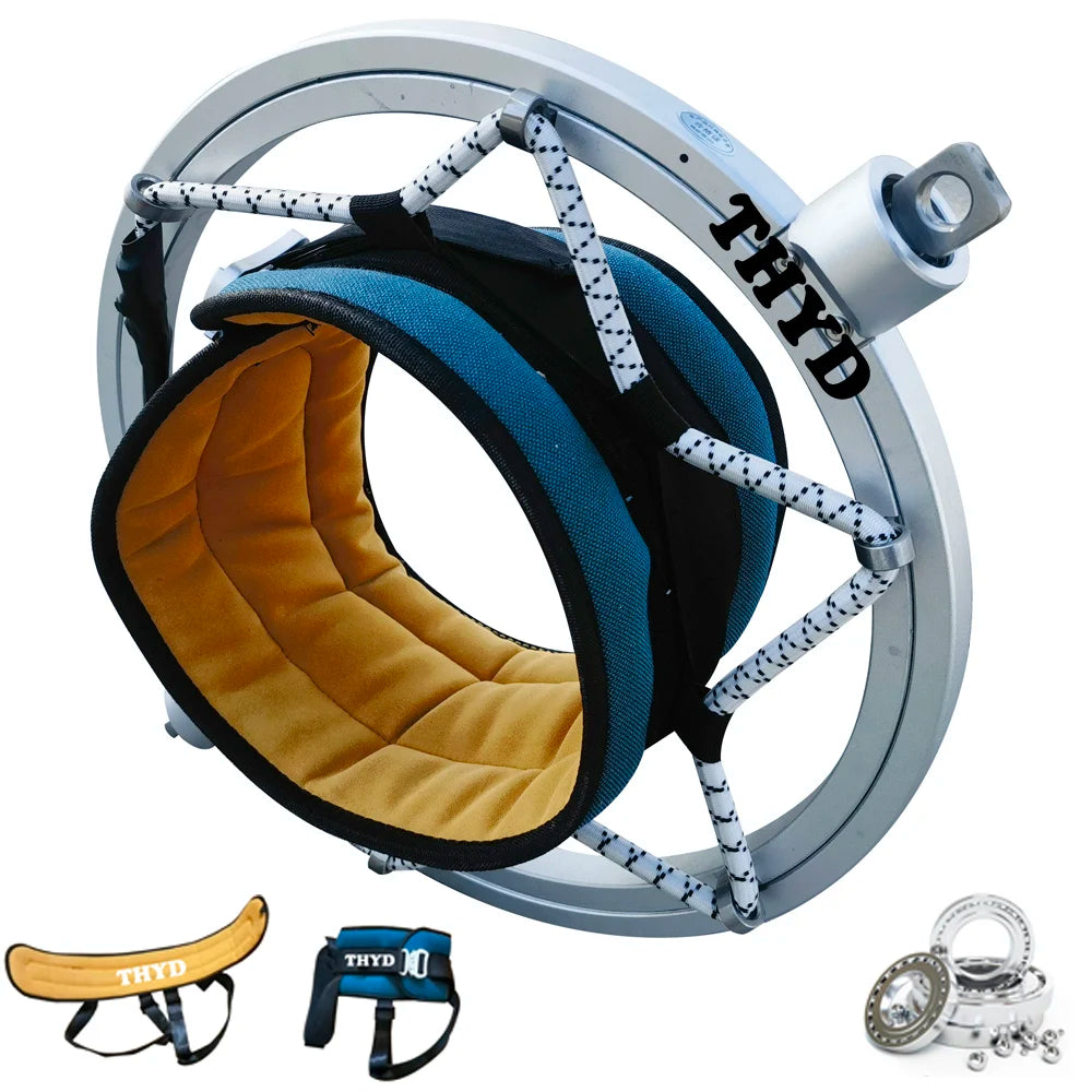 M Size Ball Rotation Structure Leggings Belt Style Gymnastics Twisting Belt for Tumbling Trampoline Diving Bungee Acrobatics