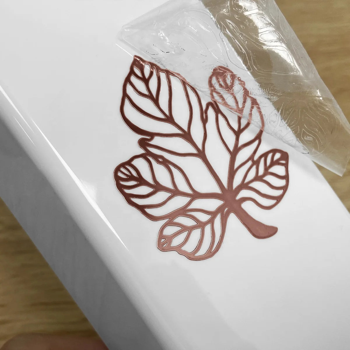 Copper Rose UV 3d Transfer Label Hot Sale Colorful 3d Transfer Label  Waterproof for Bottles