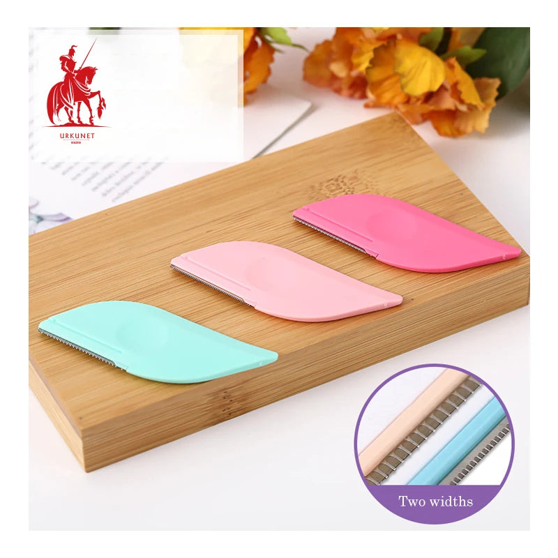 diamond shaped portable safety eyebrow razor trimmer shaver for women eyebrow hair remover