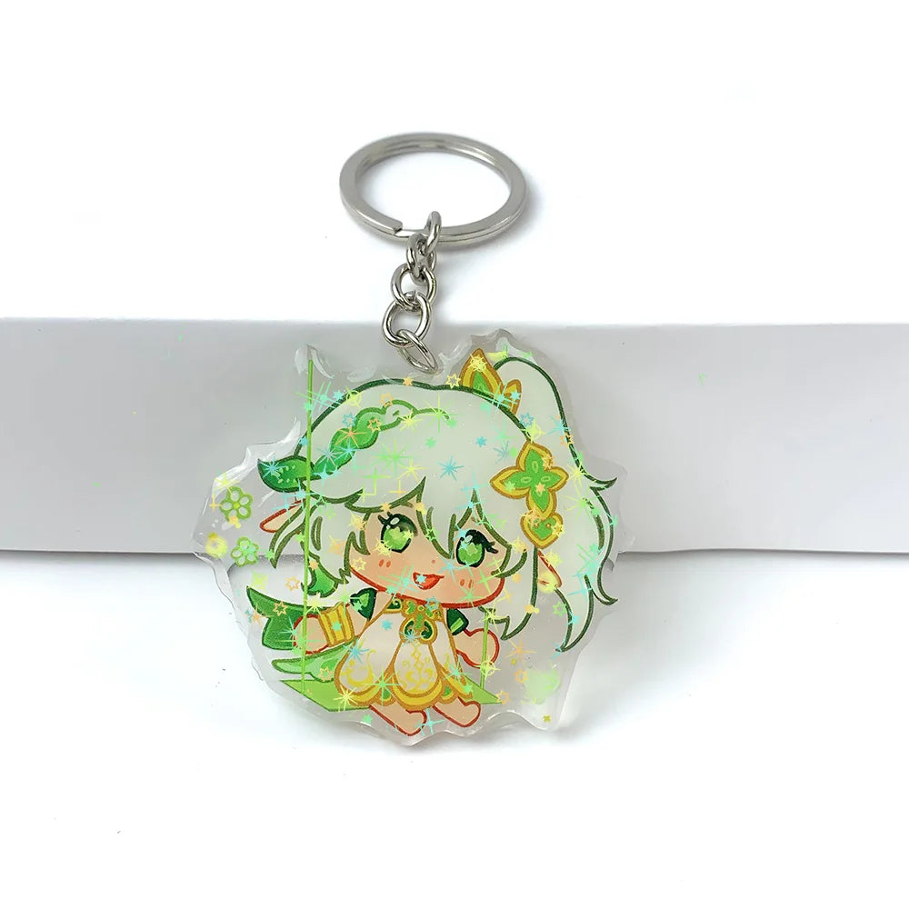 Acrylic Charm Double-sided Printing Eco-Friendly Acrylic Charm Anime Custom Acrylic Keychain