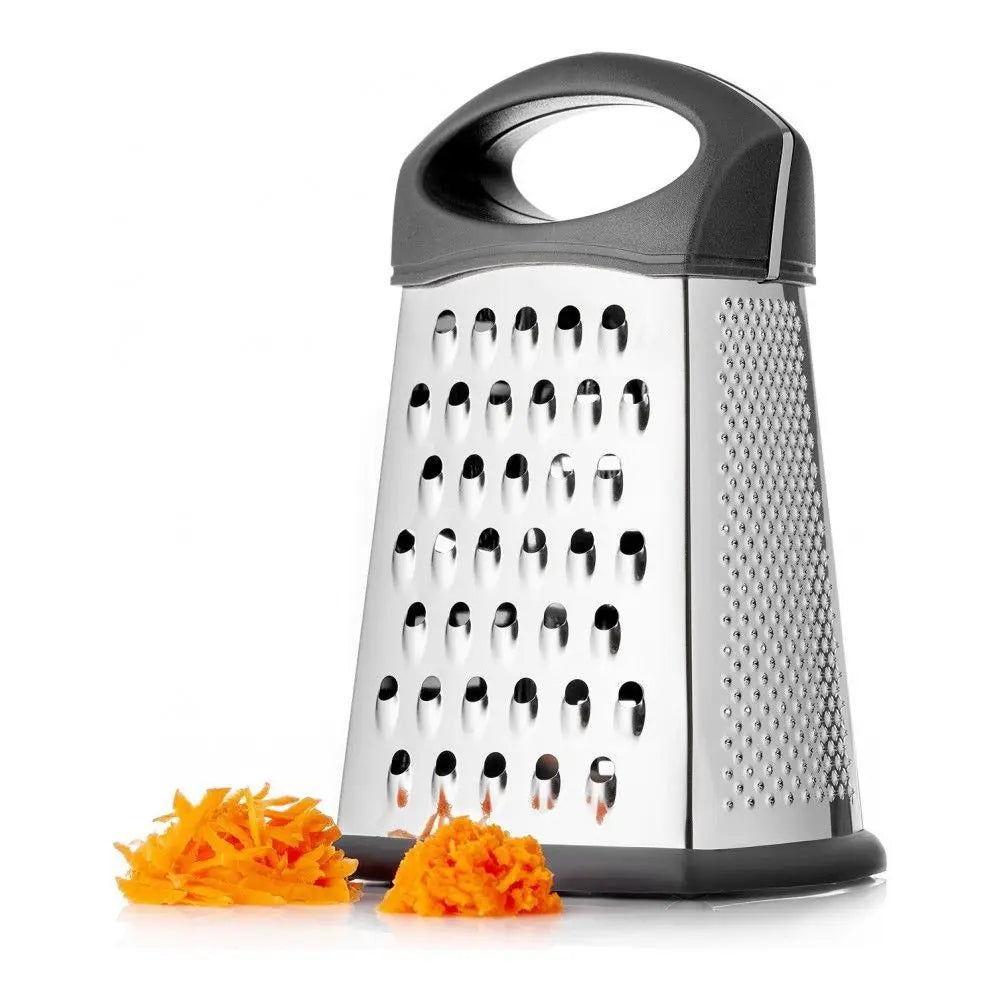 Best Selling Sustainable Manual Box Grater Stainless Steel 4-Sided Vegetable Slicer Cheese Grater Multifunction Custom Color