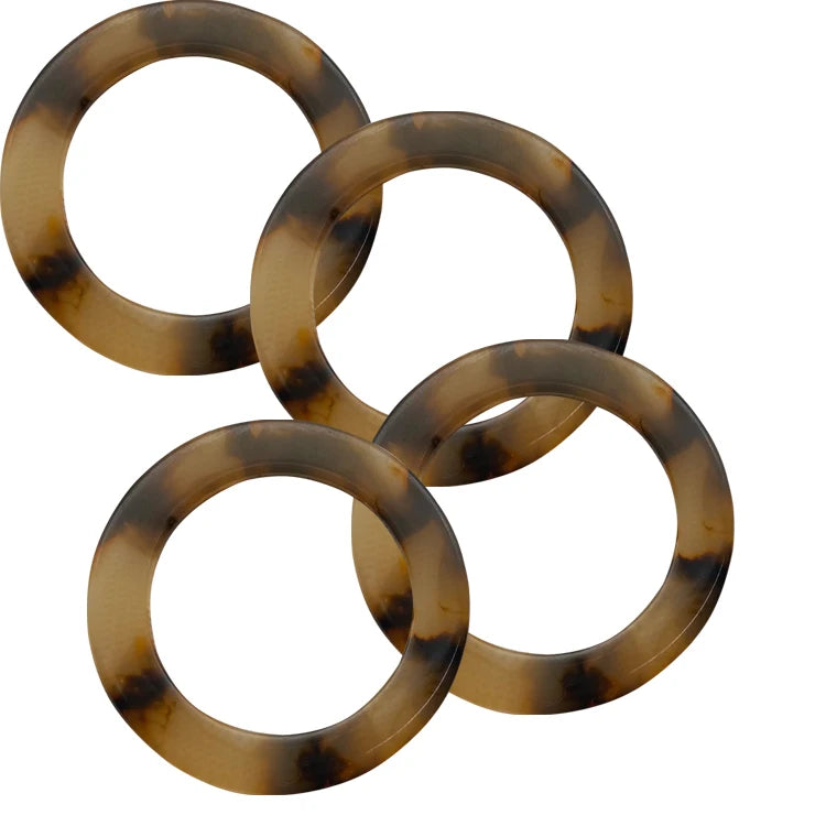 Swimwear Accessories Flat Bra Rings Bikini Beachwear Resin Ring Round Resin Plastic Loop Buckle for Bikini