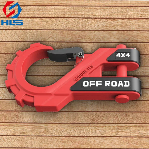HLS U.S Type S-319 Shank Forged Crane Lifting Hook 20T Winch Hook with Isolator