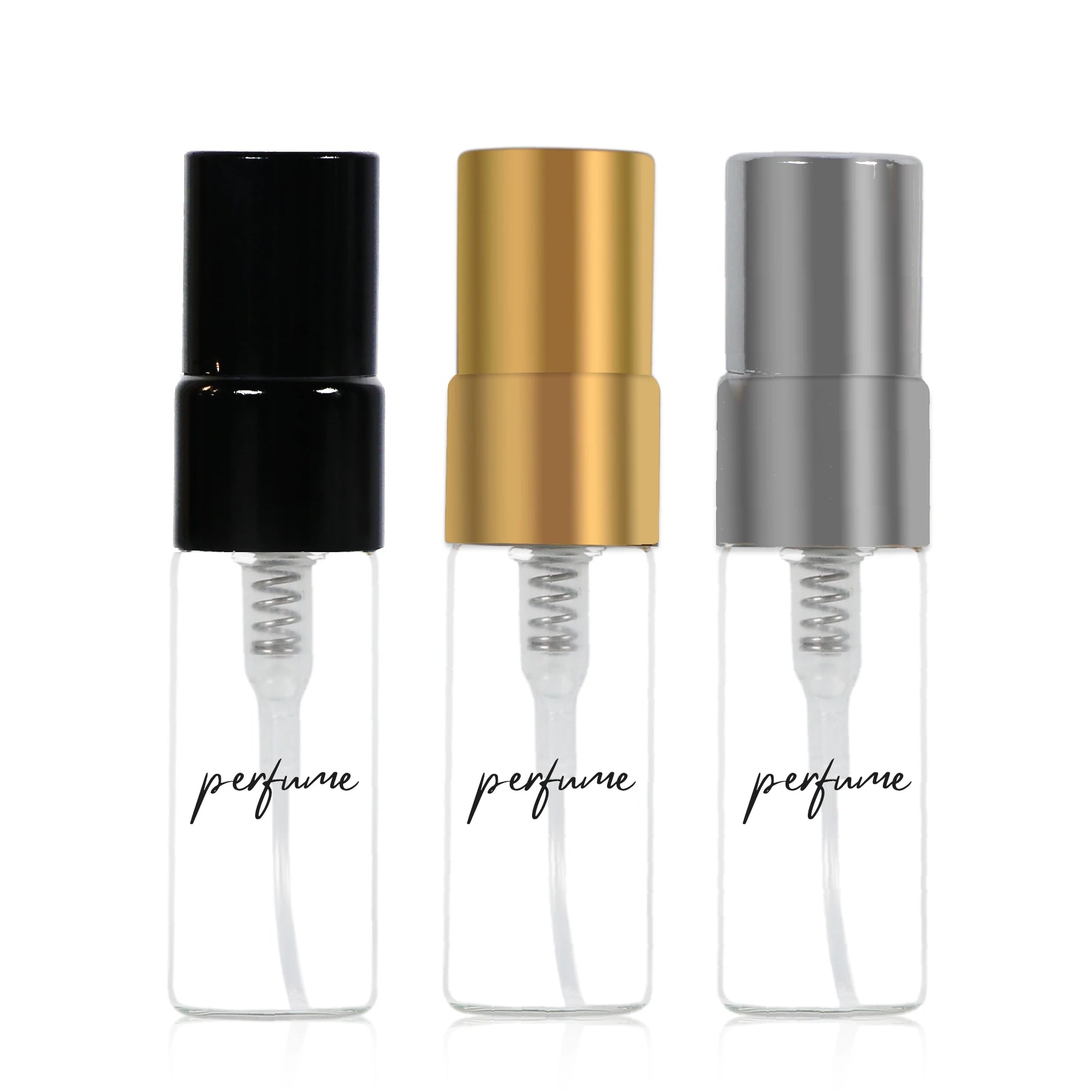 Wholesale Empty Mini 2ml 3ml 5ml Small Atomizer Spray Sample Test Glass Perfume Bottles