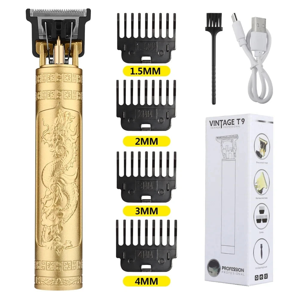 Máquina de corte de pelo Original Retro T9, recortadora de chaquetas, Afeitadora eléctrica para hombres, Afeitadora de…