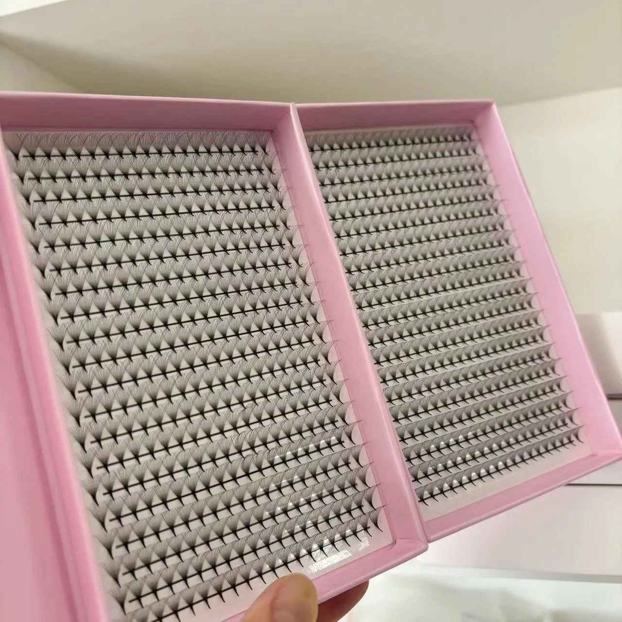 Short Long Stem Pre Made Lash Fans Thin Pointy Base Premade Volume Lash Fans Promades Eyelash Wholesale 8d 14D 20d Premade Fans