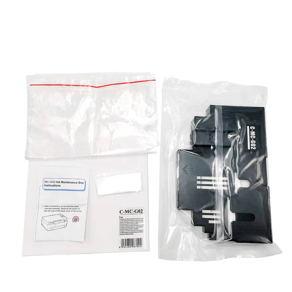 Tatrix MC-G02 With Chip MC-G02 Ink Maintenance Box MCG02 for Canon G2160 G3160 Etc. MC-G02 Chip