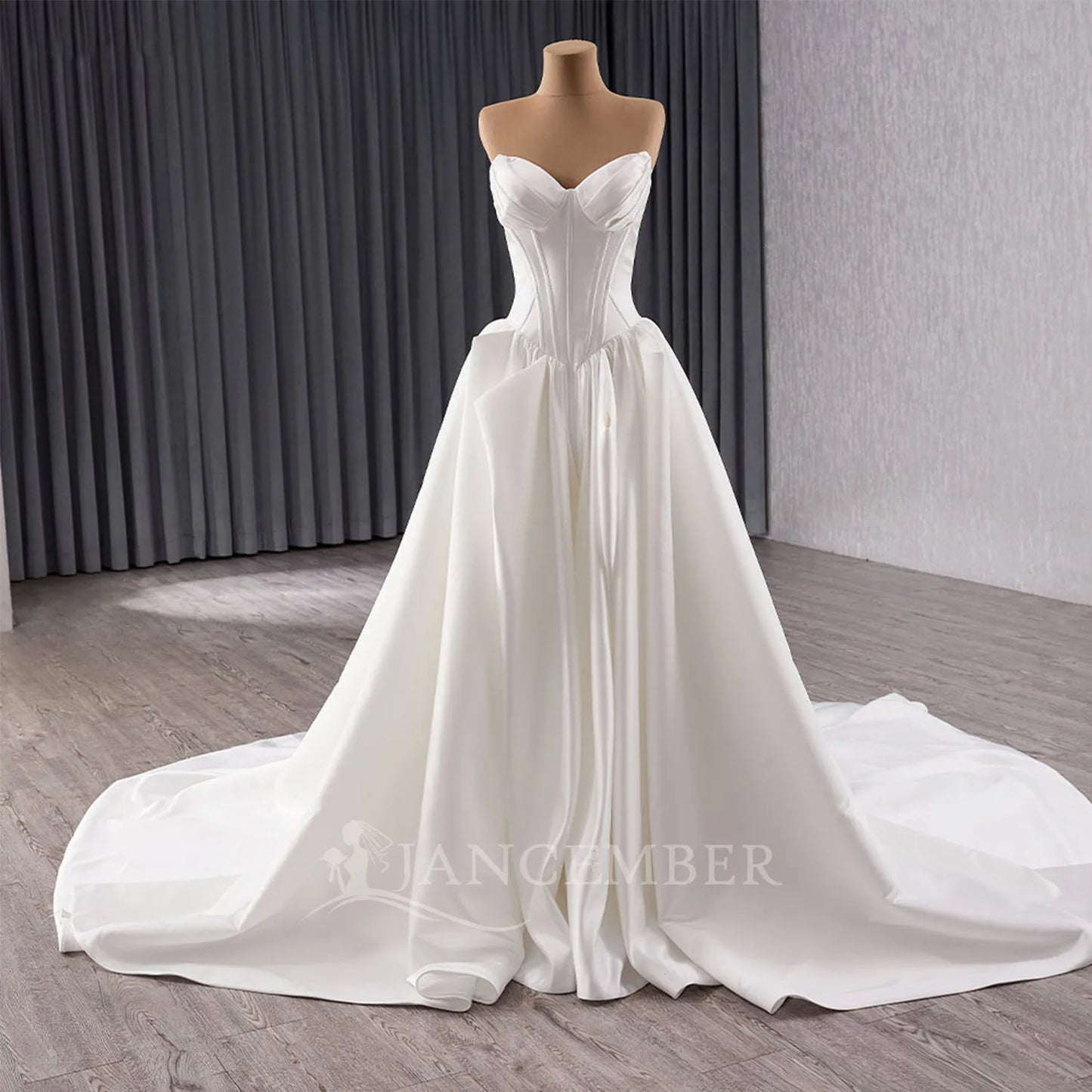 Jancember 241152 Modest Sweetheart A-line Wedding Dresses for Brides Maid