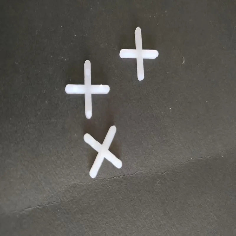 Modern Design Plastic Tile Spacers PP 1.0mm 2.0mm 3.0mm Leveling Clips Sufficient Stock Available