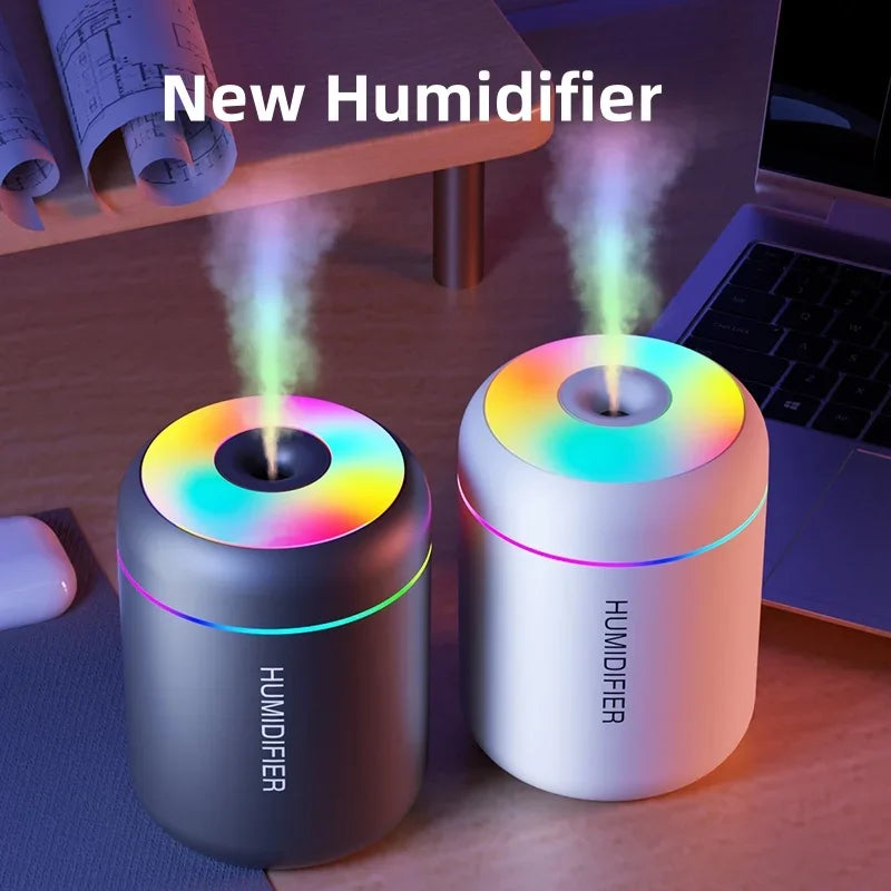 Mini humidificador de aire de 180ML, difusor de Aroma eléctrico USB, purificador de aceites esenciales, generador de ni…