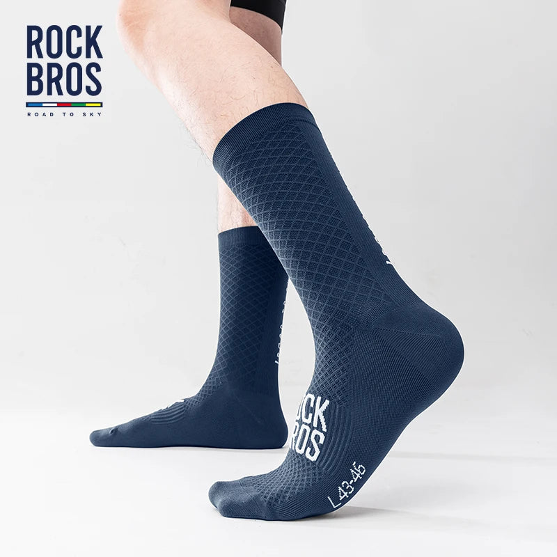 Calcetines de ciclismo ROCKBROS, calcetines deportivos relajantes, calcetines absorbentes de golpes para bicicleta, cal…