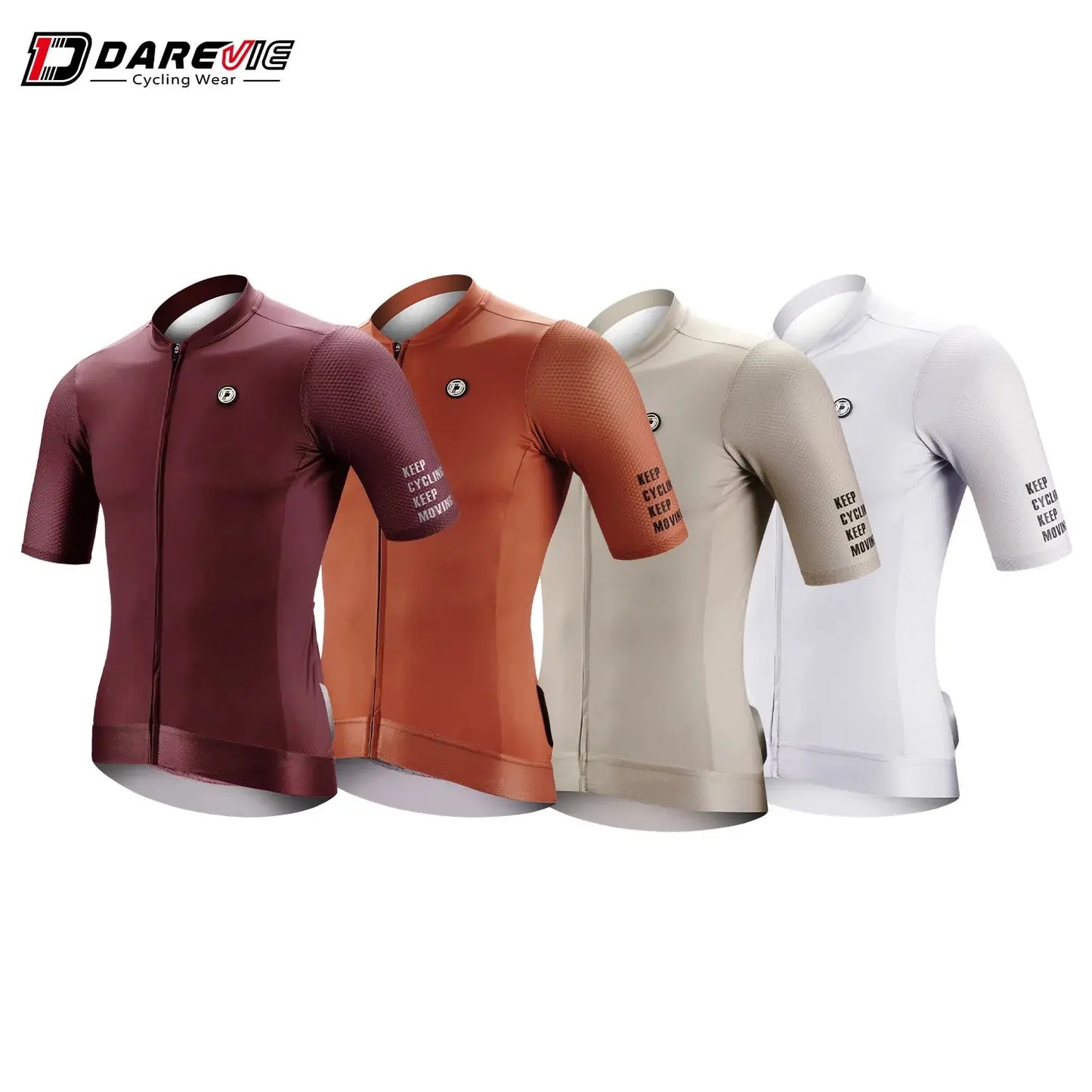 DAREVIE Jersey de ciclismo moda mujer ciclismo Jersey SPF 50+ hombre bicicleta Jersey alta calidad suave transpirable c…