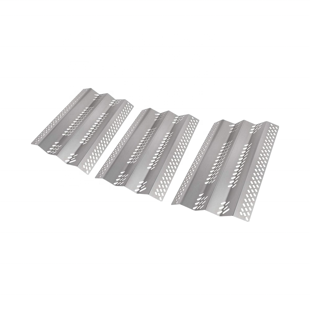 Dyna Glo DCP480CSP Grill Replacement Parts 3pcs Polished Stainless Steel Grill Tube Burner Cover Heat Plate AOG 24NB 24NG Carton