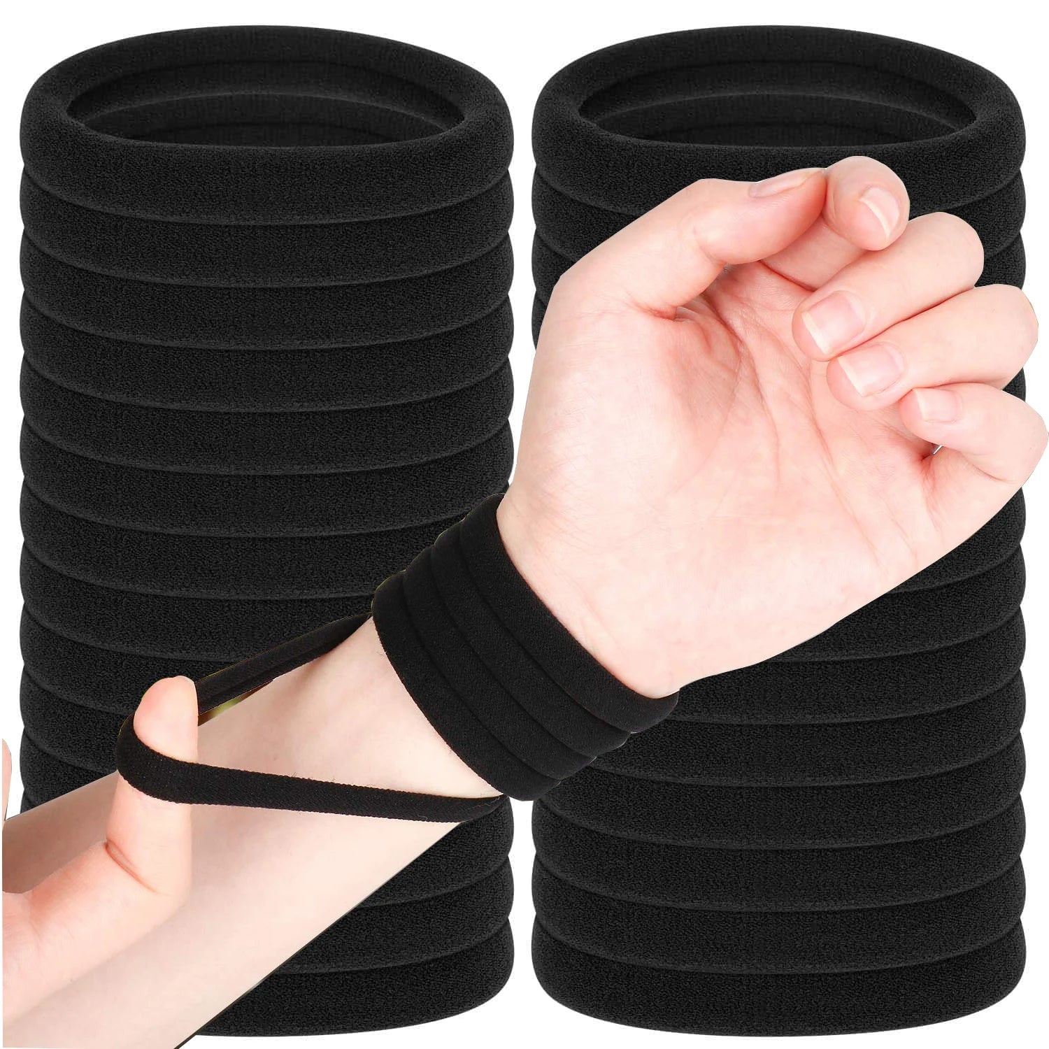 Gomas elásticas para el pelo para niña, bandas de goma para el pelo de 5CM, lazos para el pelo, pinzas, diadema, acceso…