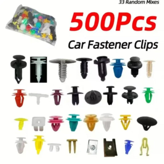 500/200/100 Uds 30 tipos de sujetadores universales mixtos para parachoques de coche Clips retenedor sujetador de coche…