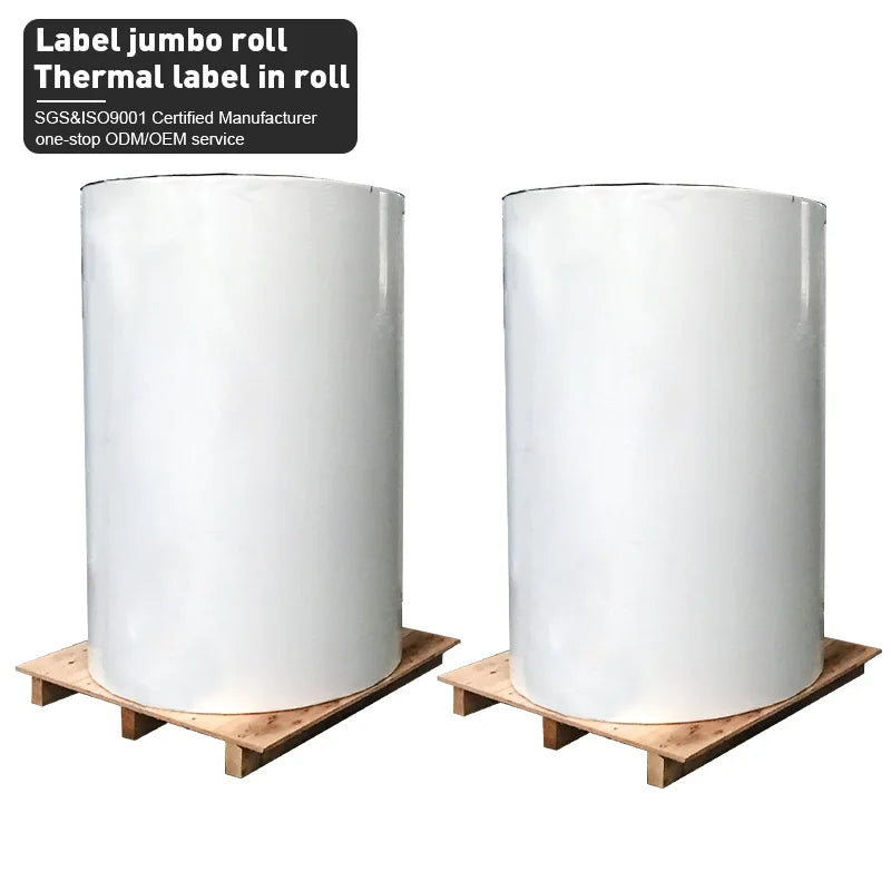 Thermal Paper Jumbo Rolls with the Size 790/401/1050mm with Different Gsm
