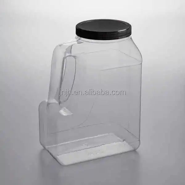 Large 160oz Plastic Bottle Custom Colour Storage Jars for Beans Grain Kitchen Supplies-Herb & Spice Tools with Logo