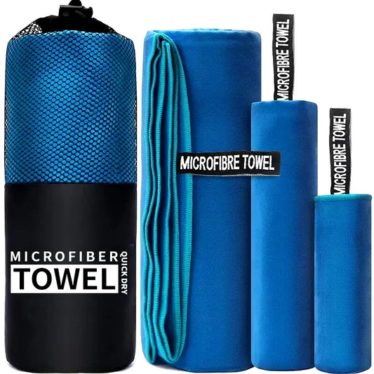 Toalla deportiva de secado rápido 40x80CM azul gris verde naranja natación gimnasio Fitness Camping correr playa toalli…