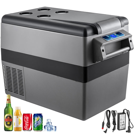SucceBuy 20L 22L 35L 45L 55L refrigerador de coche Mini refrigerador congelador compresor portátil enfriador DC 110-240…