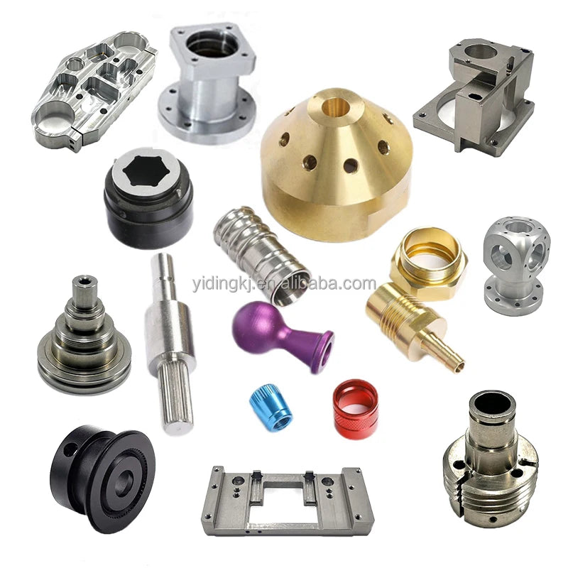 ISO9001 Factory Customized Precision CNC Turning Parts Stainless Fabrication Metal and Plastic Wire EDM Processing Custom Work