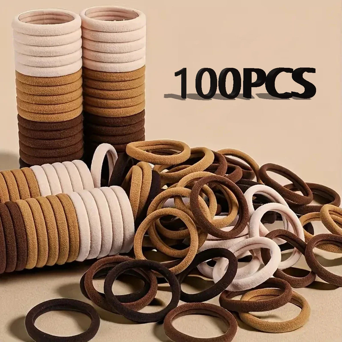 30-200 Uds. Accesorios para el cabello para mujer y niña, bandas básicas para el cabello, diadema, cuerdas para el cabe…