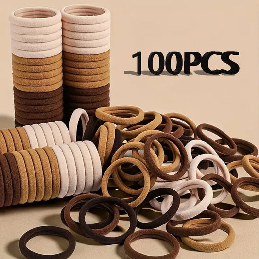 30-200 Uds. Accesorios para el cabello para mujer y niña, bandas básicas para el cabello, diadema, cuerdas para el cabe…