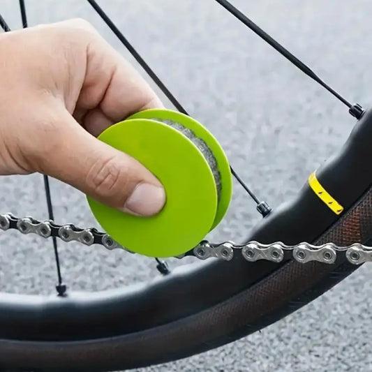 Lubricador de cadena de bicicleta, herramienta de mantenimiento de limpieza de rodillos de aceite, accesorios portátile…