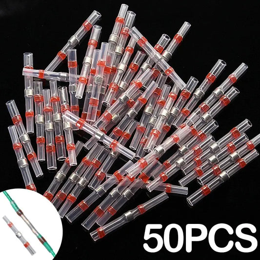 Conectores de cable termorretráctiles SST21, piezas de manga impermeable, empalme eléctrico a tope, Terminal de sellado…