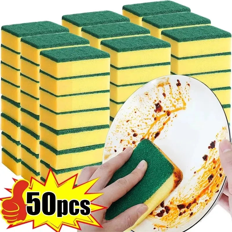 Esponja de doble cara altamente absorbente, olla de limpieza mágica, esponja para óxido, cepillo de limpieza, herramien…