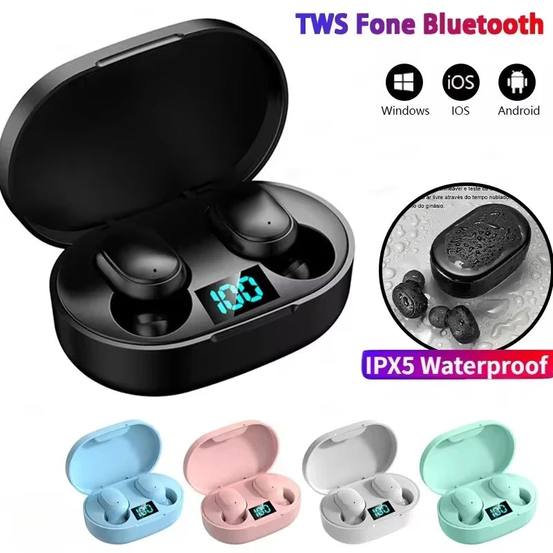 Auriculares inalámbricos Bluetooth E6S TWS auriculares Bluetooth auriculares inalámbricos auriculares con cancelación d…