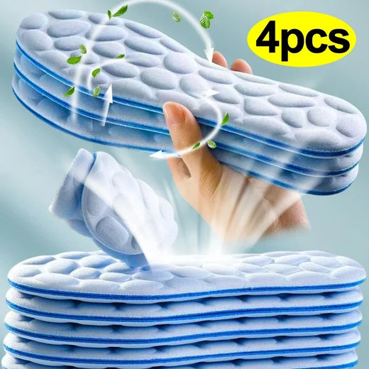 Plantillas de espuma viscoelástica de masaje suave para zapatillas deportivas, suela, almohadillas de cojín transpirabl…