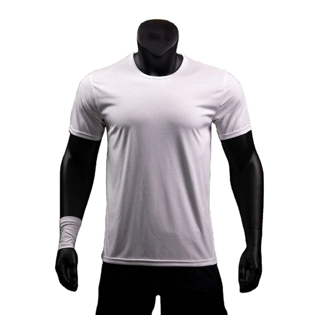 OEM Customized Logo Design sports Slim and Thin Classic and  Men and Women Solid Color Short-sleeved T-shirt