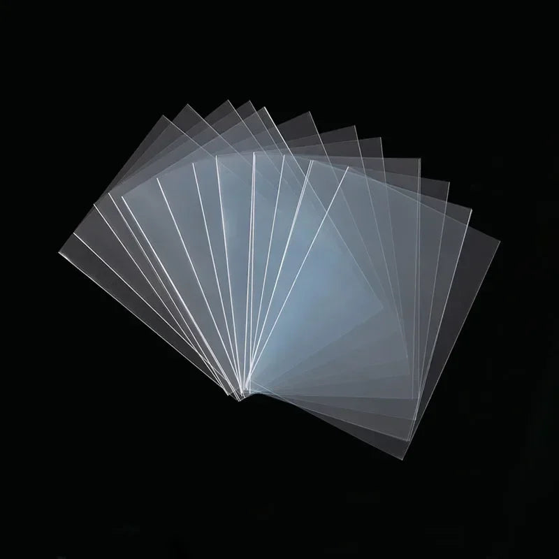 100 unids/set varios tamaños fundas transparentes para tarjetas juego de cartas mágicas Tarot cartas de póquer Protecto…