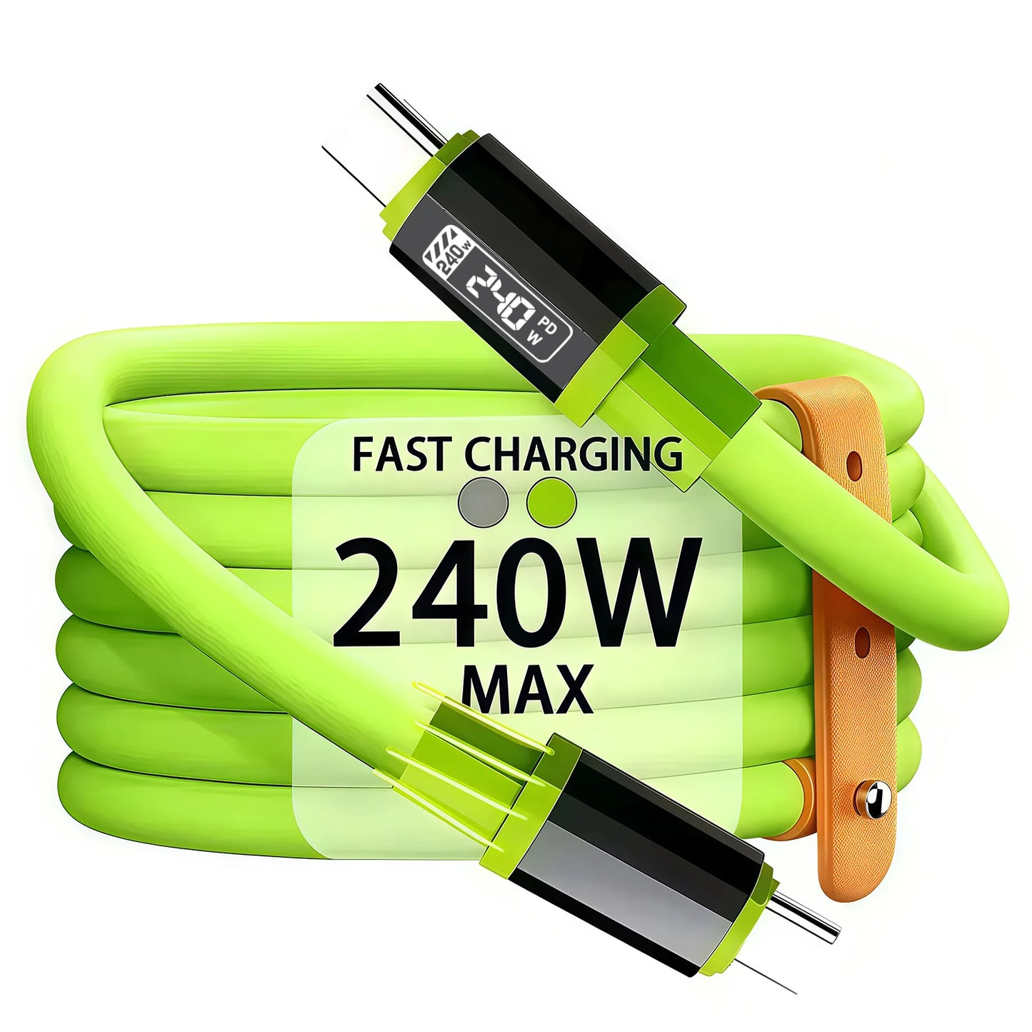 Cargador de carga rápida tipo C para Samsung Huawei Xiaomi Cable de cargador rápido USB tipo C sincronización de fecha…