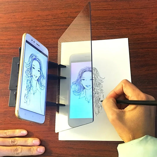 Tablero de dibujo óptico transparente, tablero de rastreo óptico portátil, tablero de dibujo de imagen, proyector de di…