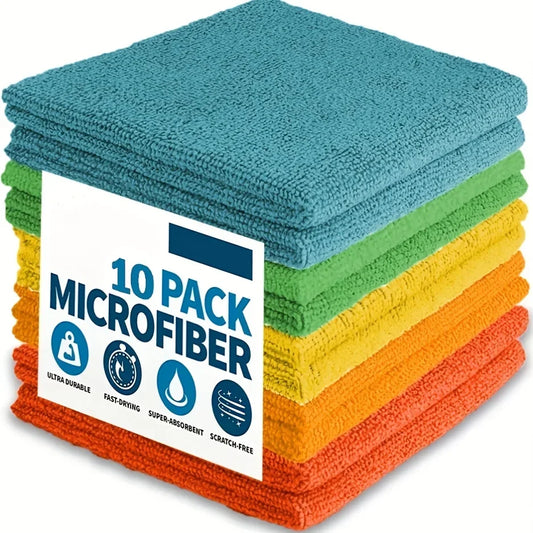 Paño de limpieza de microfibra, paño para lavar platos, trapo para el hogar, cocina, baño, toalla de limpieza, toalla a…