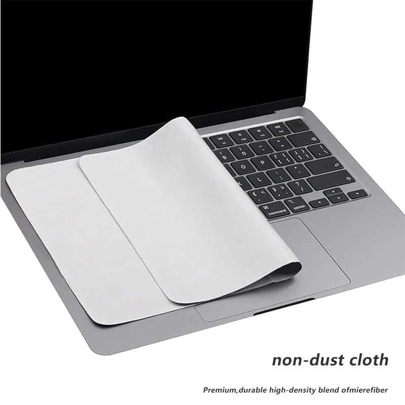 Funda antipolvo para teclado de microfibra para MacBook Pro de 15-16 pulgadas Air 15, tela protectora a prueba de polvo…