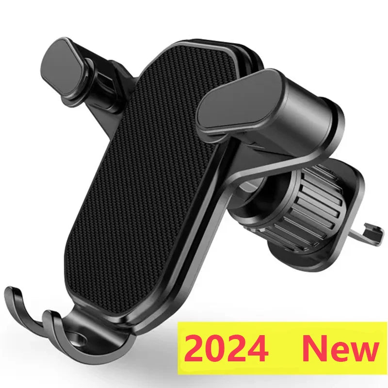 Soporte para teléfono de coche, soporte para teléfono inteligente, salida de aire de coche por gravedad, soporte sin so…
